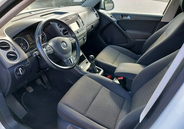 Volkswagen Tiguan cena 48900 przebieg: 202354, rok produkcji 2013 z Goleniów małe 92